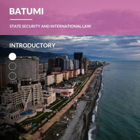 Batumi – State Security and International Law