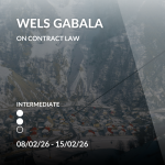 WELS Gabala on Contract Law