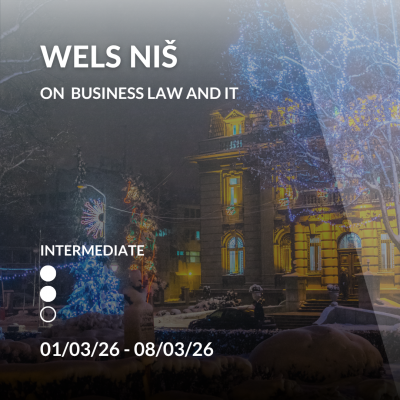 WELS Niš on Business Law and IT