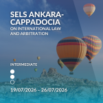 SELS Ankara-Cappadocia on International Law and Arbitration