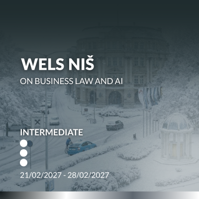 WELS Niš on Business Law and Artificial Intelligence