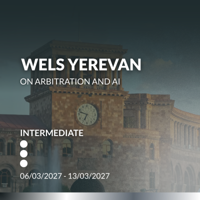 WELS Yerevan on Artificial Intelligence and Arbitration